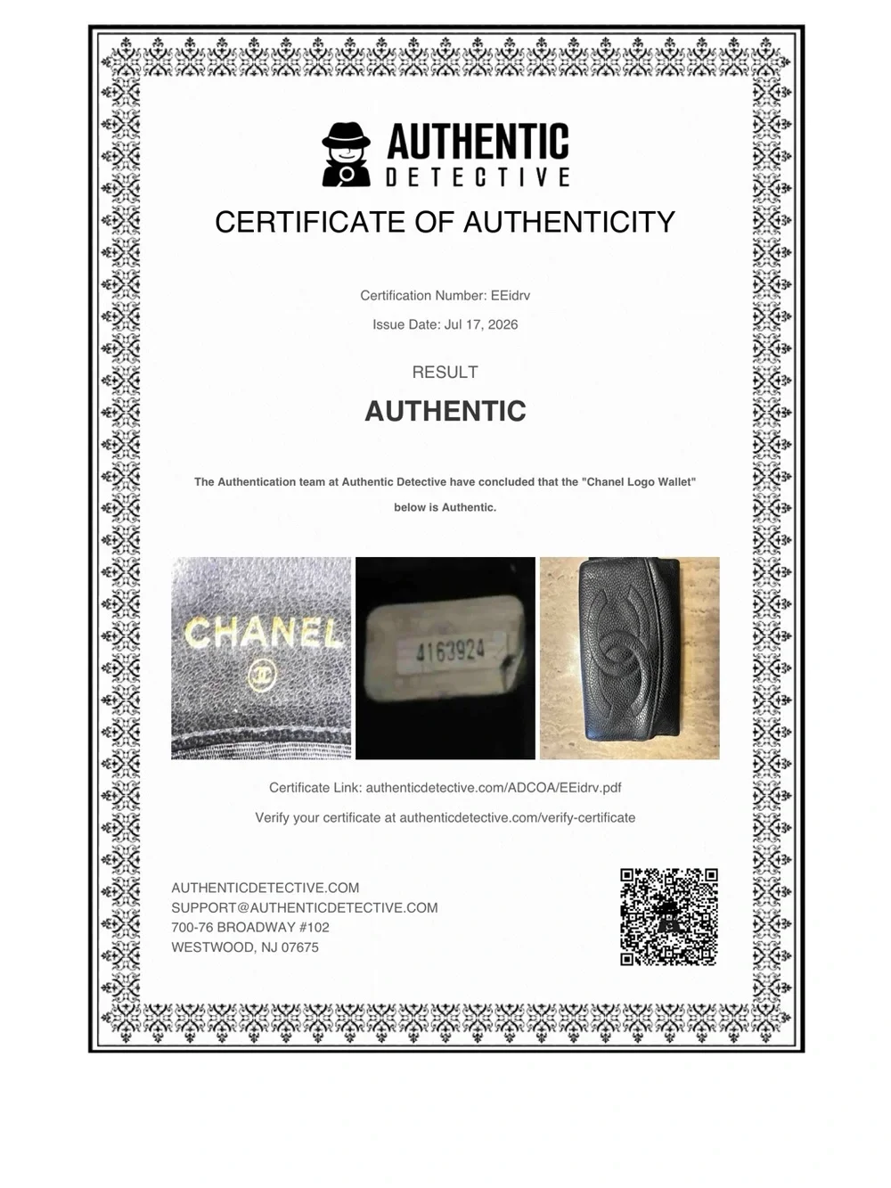 CHANEL refined clutch